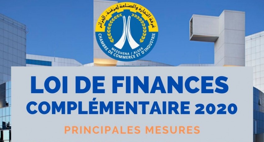 Loi de Finances Compl&eacute;mentaire pour 2020_Mesures phares